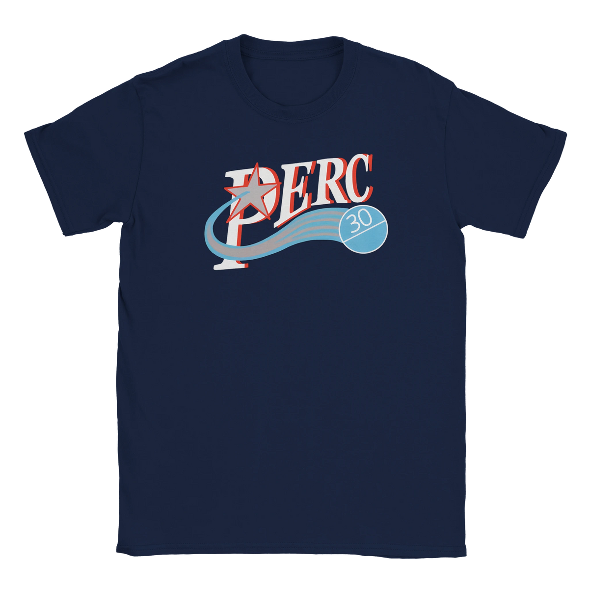 Perc 30 Philadelphia 76ers Tee Shirt Dunkelblau navy - maximumflair