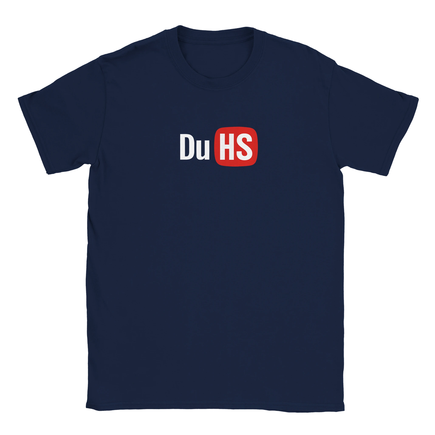 Du HS tee hustle shirt funny lustig meme print shirt cotton slim fit - maximumflair