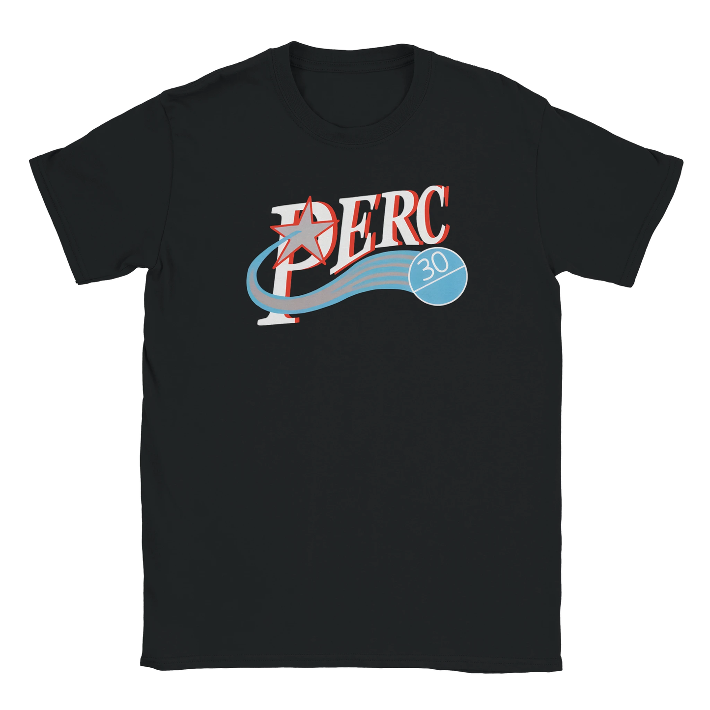 Perc 30 Philadelphia 76ers Tee Shirt Schwarz black - maximumflair