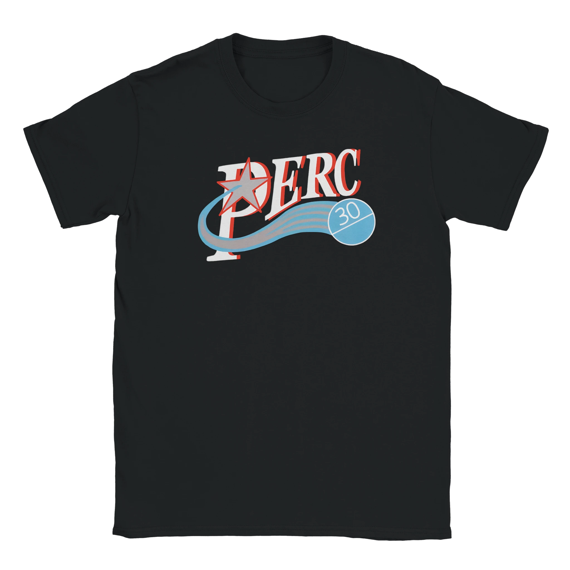 Perc 30 Philadelphia 76ers Tee Shirt Schwarz black - maximumflair