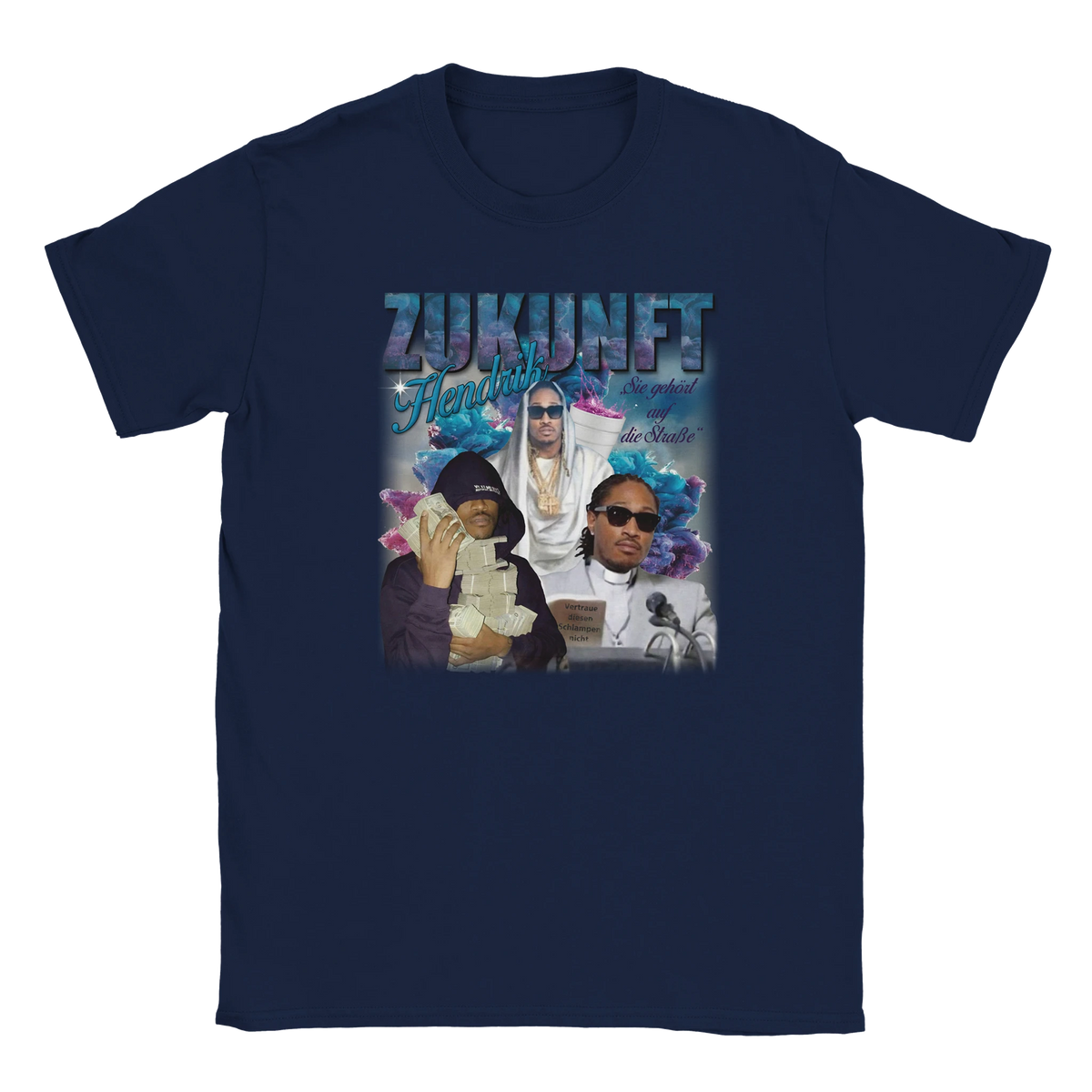 Zukunft Hendrik Future tee shirt meme tshirt im rap hiphop trend style - maximumflair