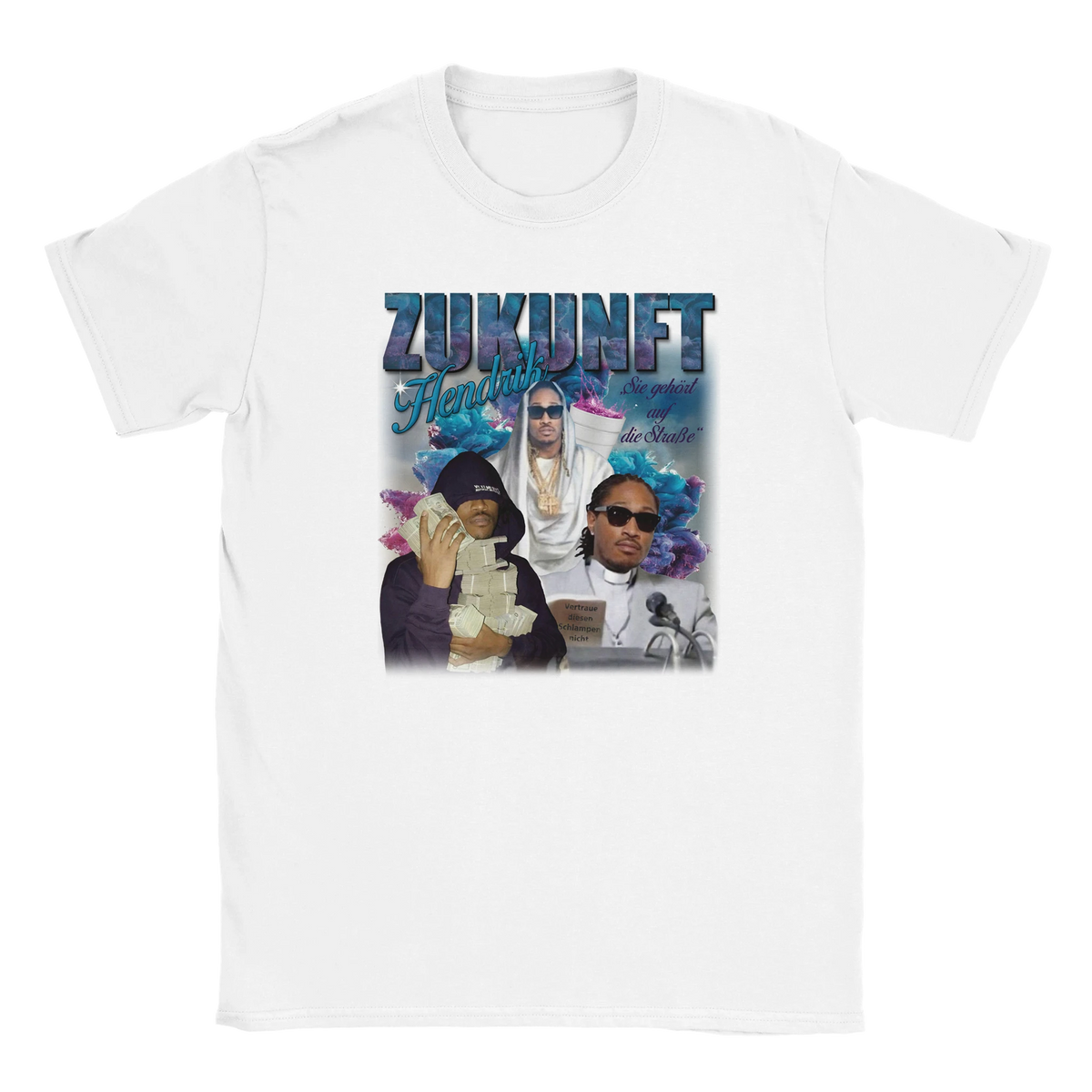 Zukunft Hendrik Future tee shirt meme tshirt im rap hiphop trend style - maximumflair