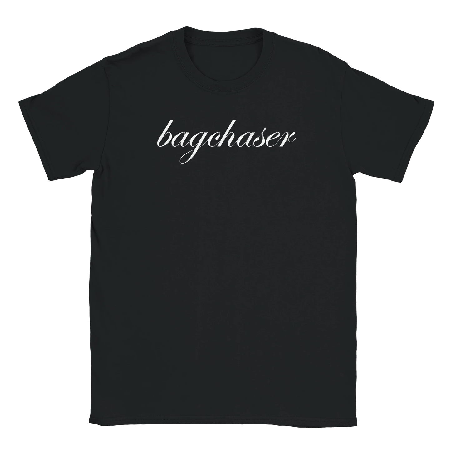 bagchaser tee hustle shirt funny lustig meme print shirt cotton slim fit - maximumflair