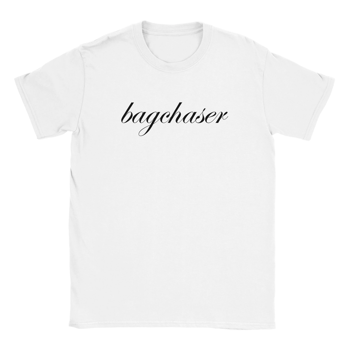 bagchaser tee hustle shirt funny lustig meme print shirt cotton slim fit - maximumflair