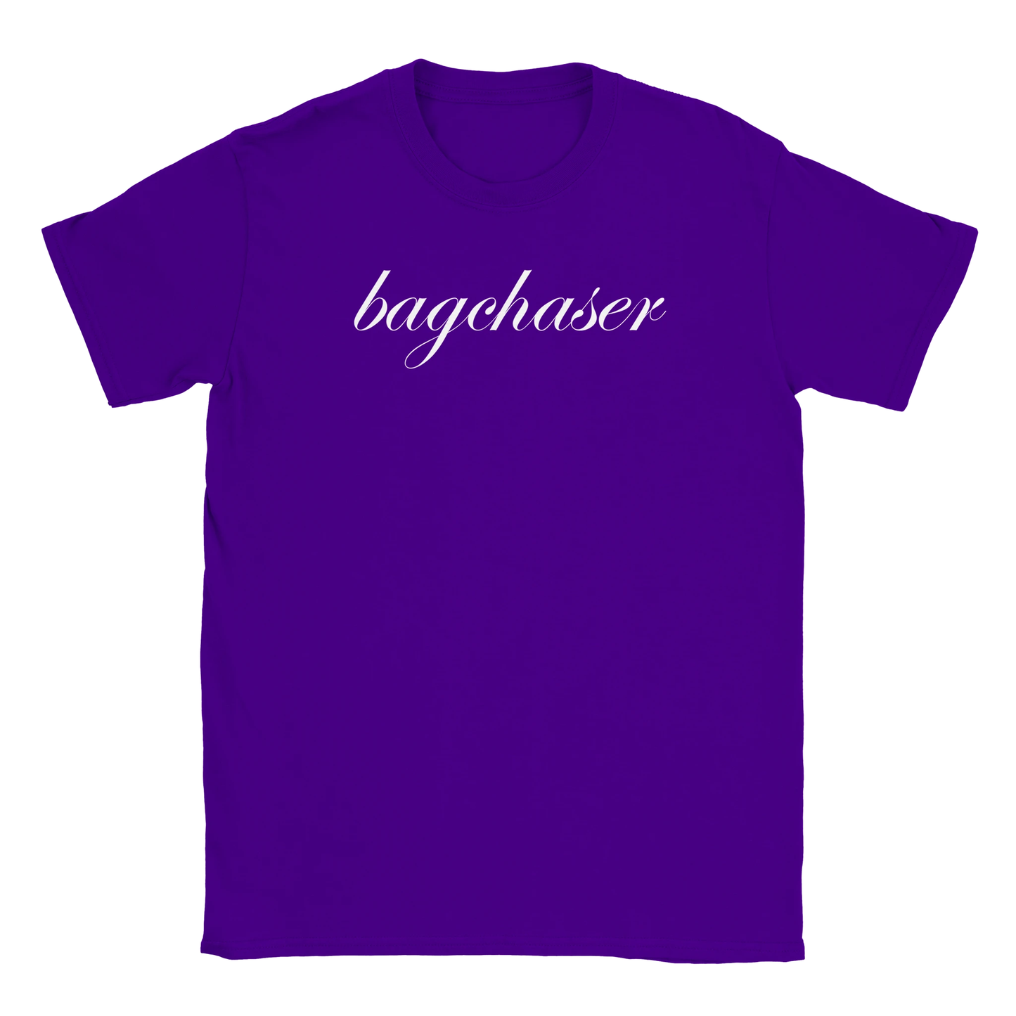 bagchaser tee hustle shirt funny lustig meme print shirt cotton slim fit - maximumflair