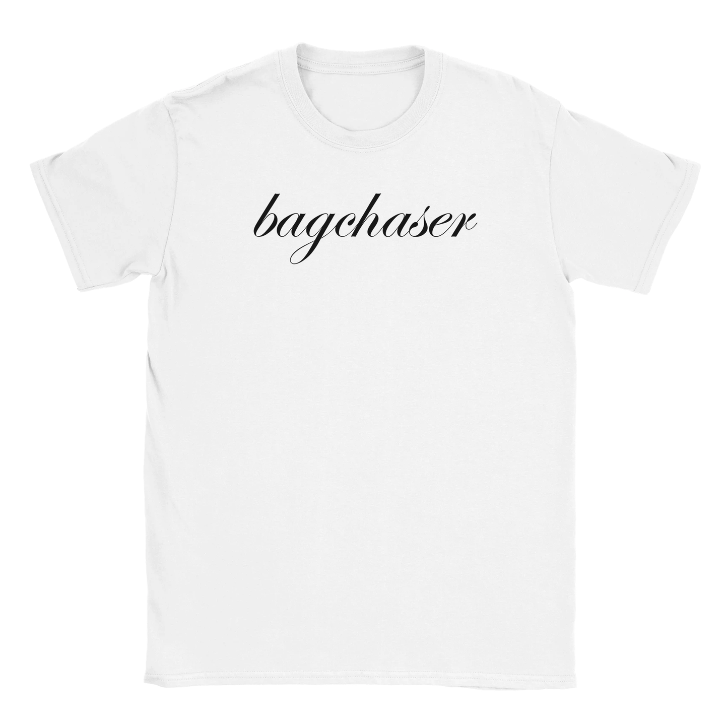 bagchaser tee hustle shirt funny lustig meme print shirt cotton slim fit - maximumflair