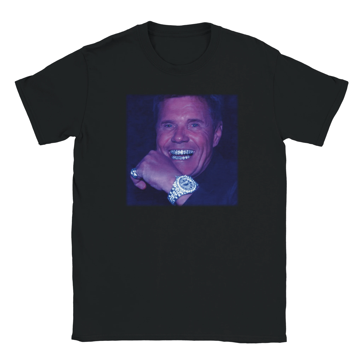 Dieter Bohlen iced out tee shirt - maximumflair