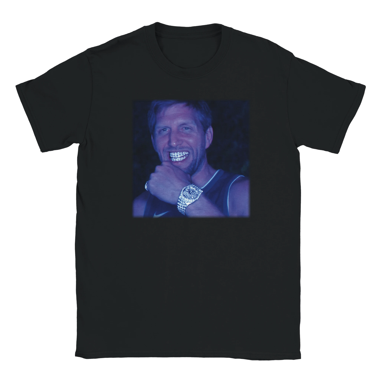 Dirk Nowitzki iced out tee shirt - maximumflair