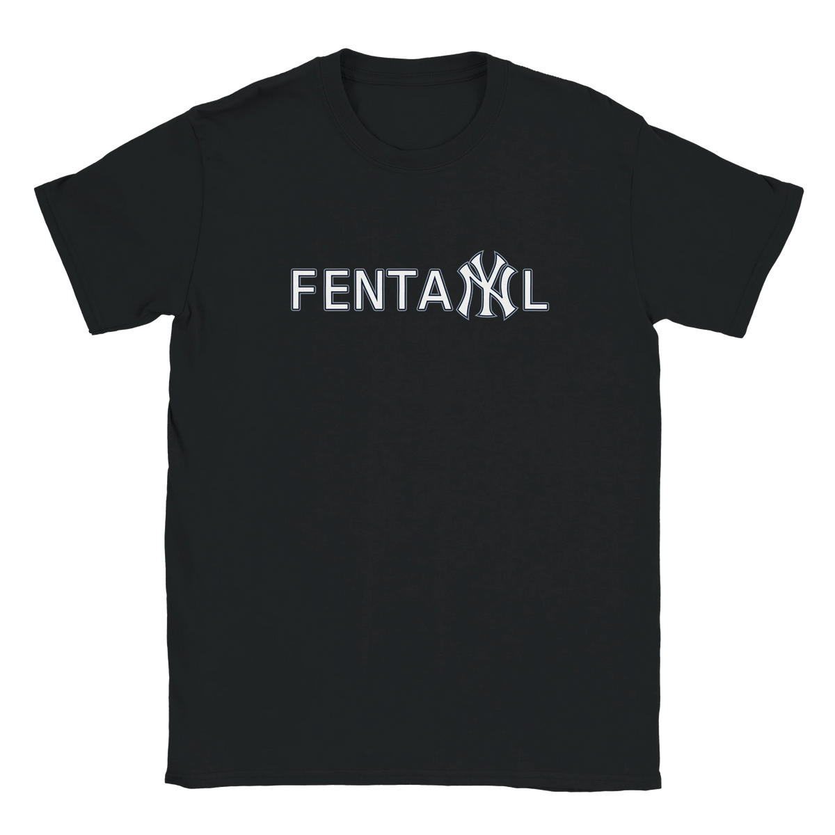 Fentanyl Tee Shirt Swag Meme Drug Culture slim fit swag drip cotton Baumwolle - maximumflair