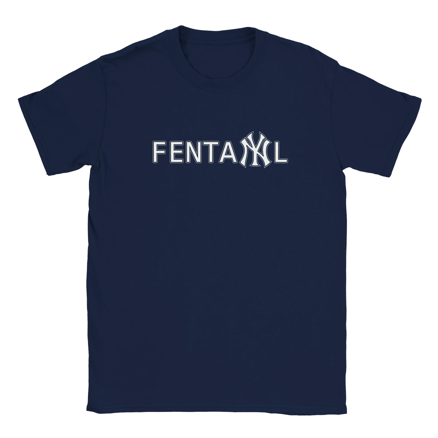 Fentanyl Tee Shirt Navy Dunkelblau - maximumflair