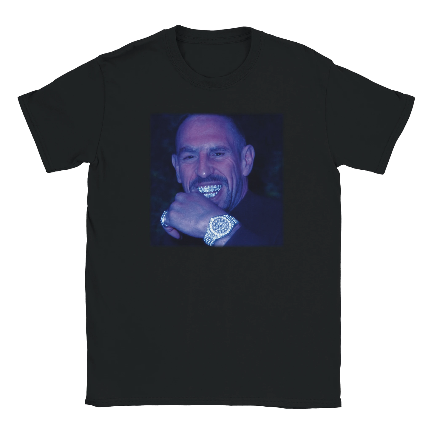 Frank Ribery iced out tee shirt - maximumflair