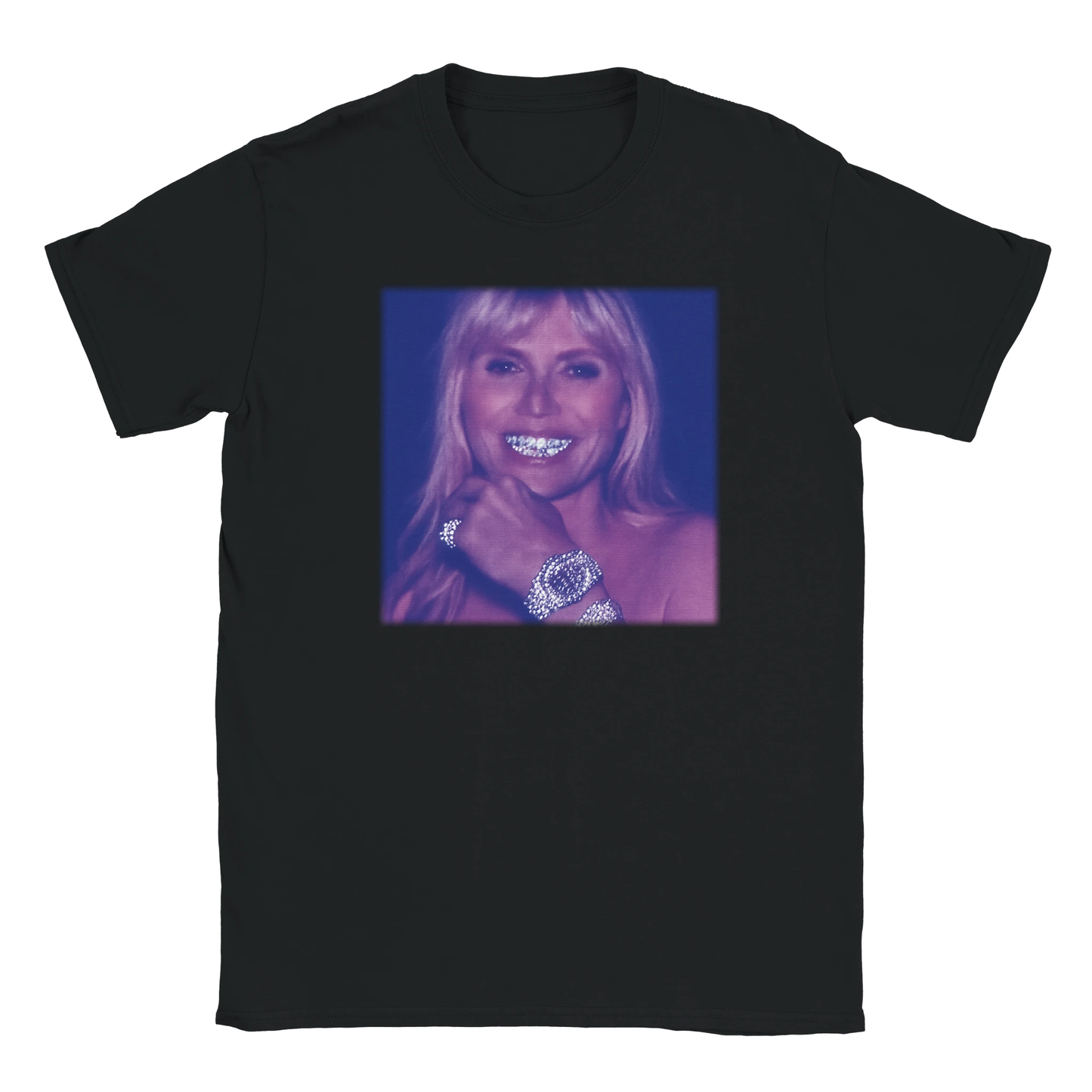 Heidi Klum iced out tee shirt - maximumflair